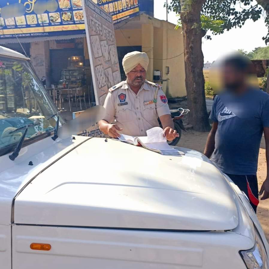 ਵਾਹਨਾਂ ਦੀ ਚੈਕਿੰਗ