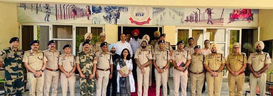ਪੰਜਾਬ ਅਤੇ ਰਾਜਸਥਾਨ ਦੇ ਅਧਿਕਾਰੀਆਂ ਦੀ ਅਬੋਹਰ ਵਿਖੇ ਇੱਕ ਅੰਤਰਰਾਜੀ ਤਾਲਮੇਲ ਮੀਟਿੰਗ