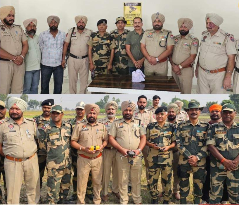 ਤਰਨਤਾਰਨ ਪੁਲਿਸ ਵੱਲੋਂ ਇੱਕ ਡਰੋਨ ਅਤੇ 718 ਗ੍ਰਾਮ ਹੈਰੋਇਨ ਬਰਾਮਦ