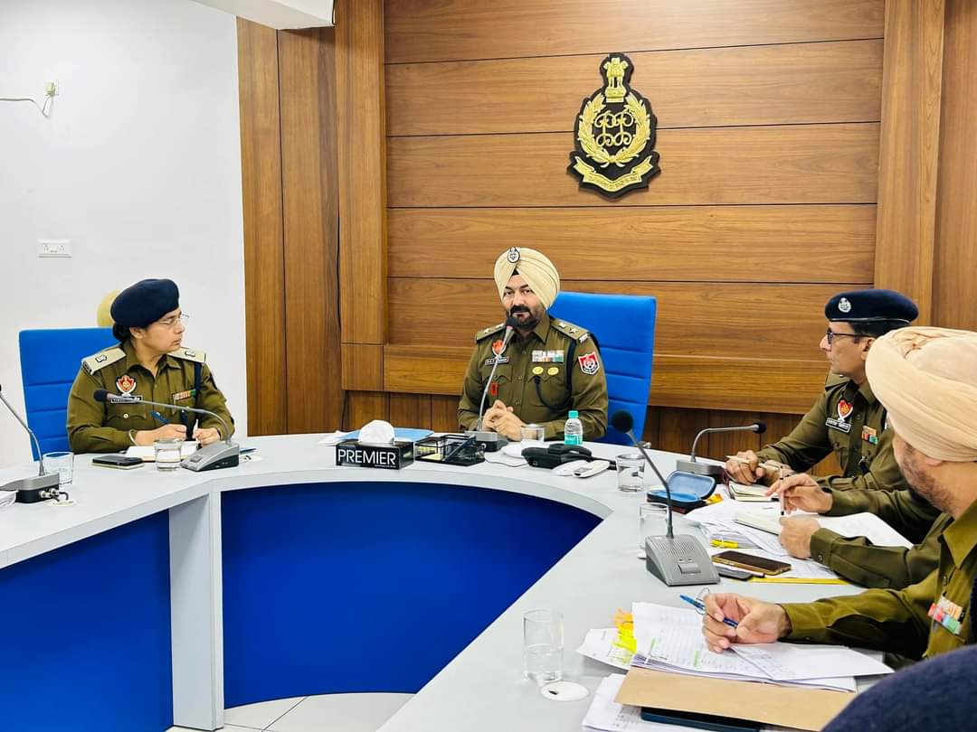 ਐੱਸ.ਐੱਸ.ਪੀ. ਮਾਲੇਰਕੋਟਲਾ ਵੱਲੋਂ ਕ੍ਰਾਈਮ ਸਬੰਧੀ ਵਿਸ਼ੇਸ਼ ਮੀਟਿੰਗ