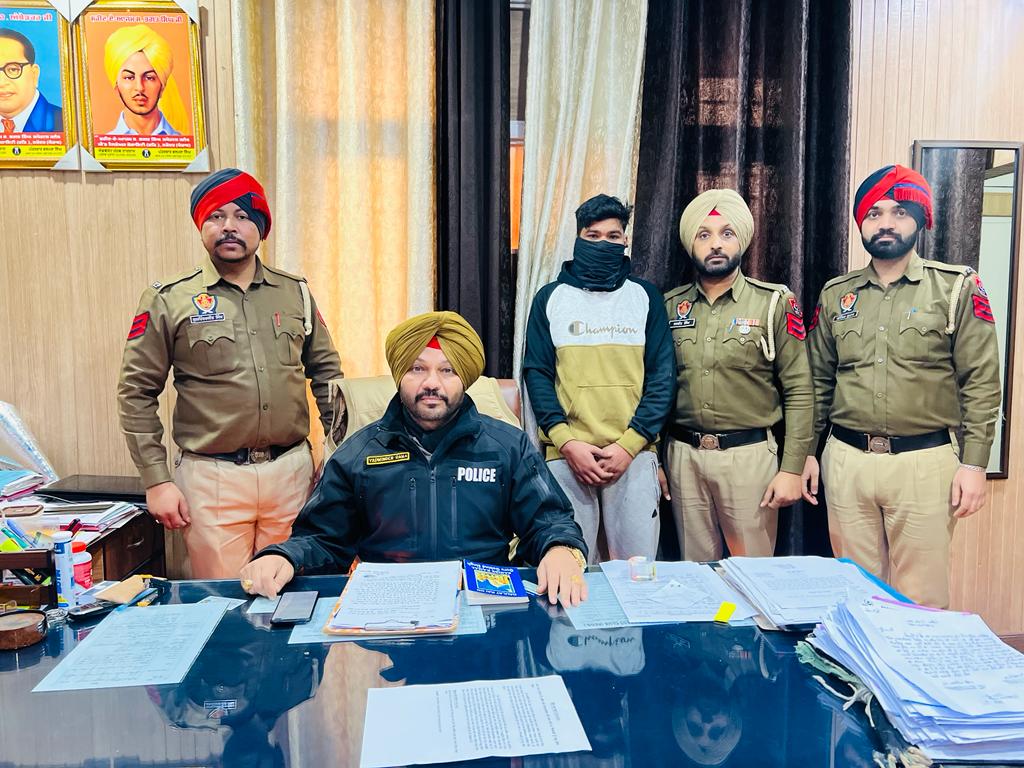ਥਾਣਾ ਸਦਰ ਨਕੋਦਰ ਦੀ ਪੁਲਿਸ ਵਲੋ ਮੋਟਰਸਾਈਕਲ ਚੋਰੀ ਕਰਨ ਵਾਲਾ ਵਿਅਕਤੀ ਕਾਬੂ