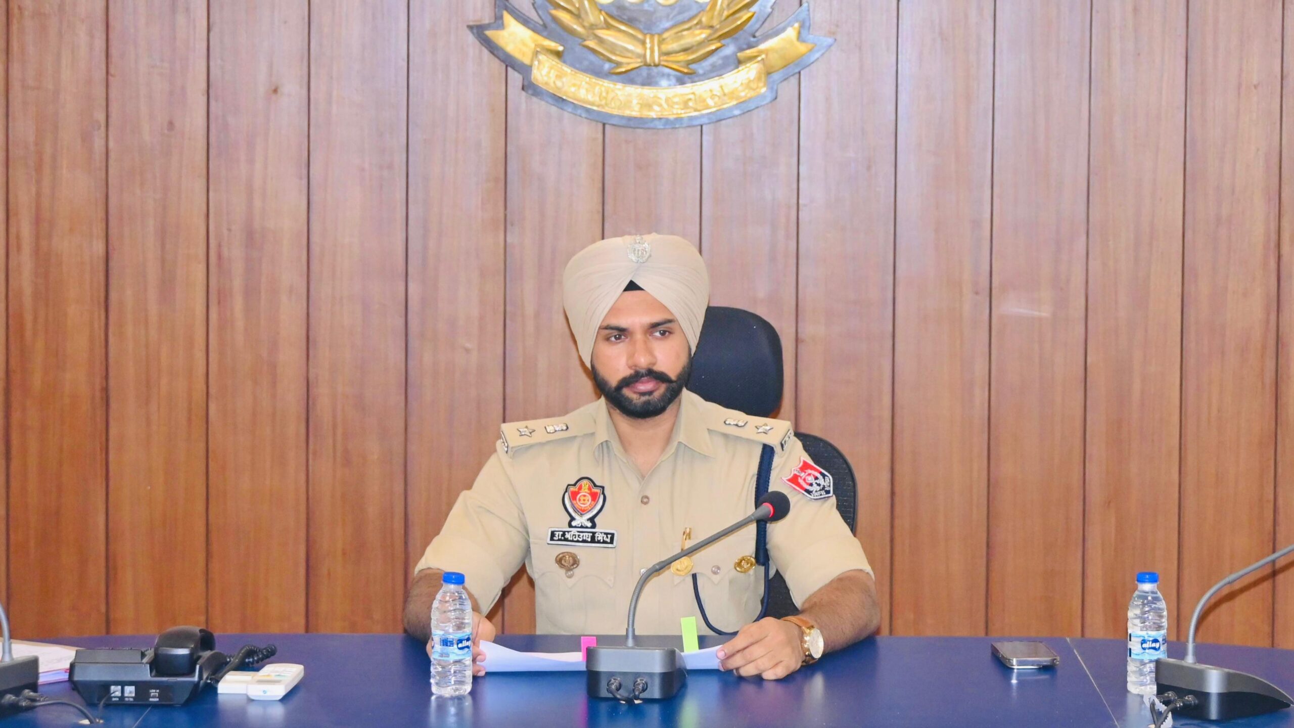 ਡਾ. ਮਹਿਤਾਬ ਸਿੰਘ, ਆਈ.ਪੀ.ਐਸ ਸੀਨੀਅਰ ਕਪਤਾਨ ਪੁਲਿਸ ਐਸ.ਬੀ.ਐਸ.ਨਗਰ ਵੱਲੋਂ ਵਿਸ਼ੇਸ਼ ਮੀਟਿੰਗ