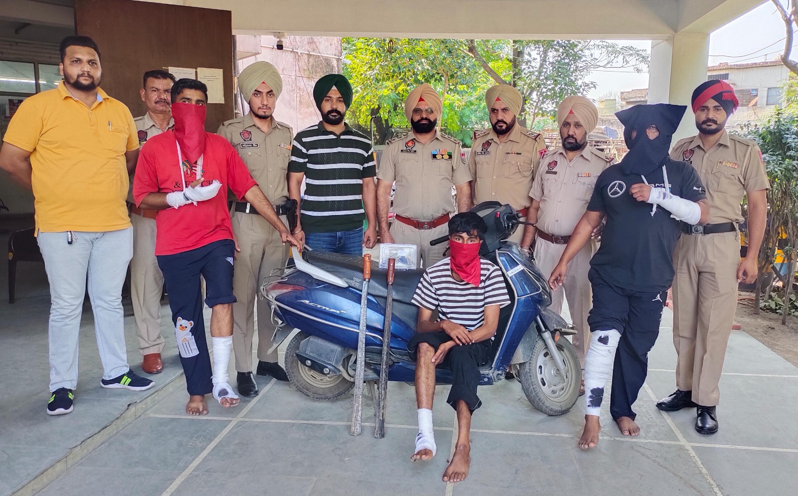 ਕਮਿਸ਼ਨਰੇਟ ਪੁਲਿਸ ਵੱਲੋਂ ਦੇਸੀ ਹਥਿਆਰਾਂ ਸਮੇਤ ਤਿੰਨ ਕਾਬੂ