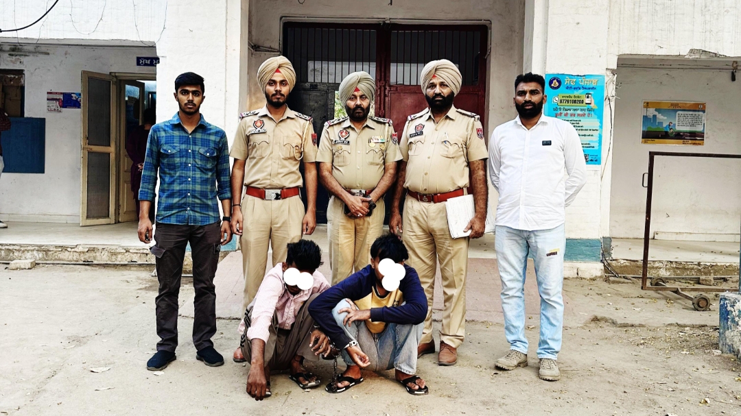 ਮਲੇਰਕਟੋਲਾ ਪੁਲਿਸ ਦੀ ਵੱਡੀ ਕਾਰਵਾਈ, 15 ਲੁੱਟ-ਖੋਹ ਕੀਤੇ ਮੋਬਾਇਲ ਸਮੇਤ 2 ਦੋਸ਼ੀ ਗਿਰਫ਼ਤਾਰ