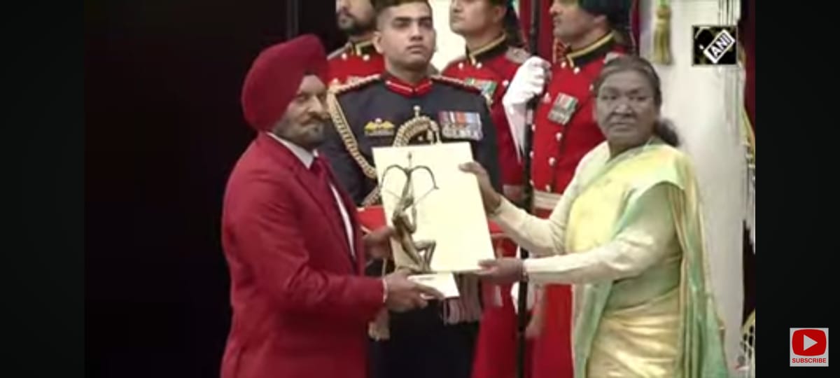 ਓਲੰਪੀਅਨ ਸੁੱਚਾ ਸਿੰਘ ਨੂੰ ਮਿਲਿਆ ਅਰਜਨਾ ਐਵਾਰਡ