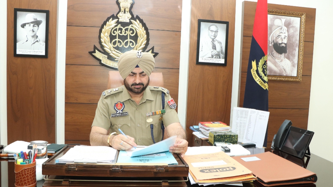 ਹਰਵਿੰਦਰ ਸਿੰਘ ਪੀਪੀਐਸ ਵੱਲੋਂ ਜਲੰਧਰ ਦਿਹਾਤੀ ਦੇ ਨਵੇਂ ਸੀਨੀਅਰ ਸੁਪਰਡੈਂਟ ਆਫ਼ ਪੁਲਿਸ (ਐਸਐਸਪੀ) ਵਜੋਂ ਅਹੁਦਾ ਸੰਭਾਲਿਆ