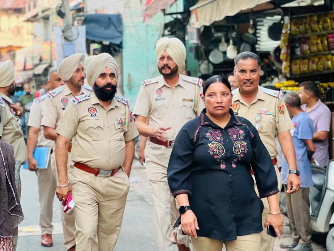ਦਬੰਗ ਐਸ.ਪੀ. ਅਮਨਦੀਪ ਕੌਰ ਐਕਸ਼ਨ ਮੋਡ ‘ਚ